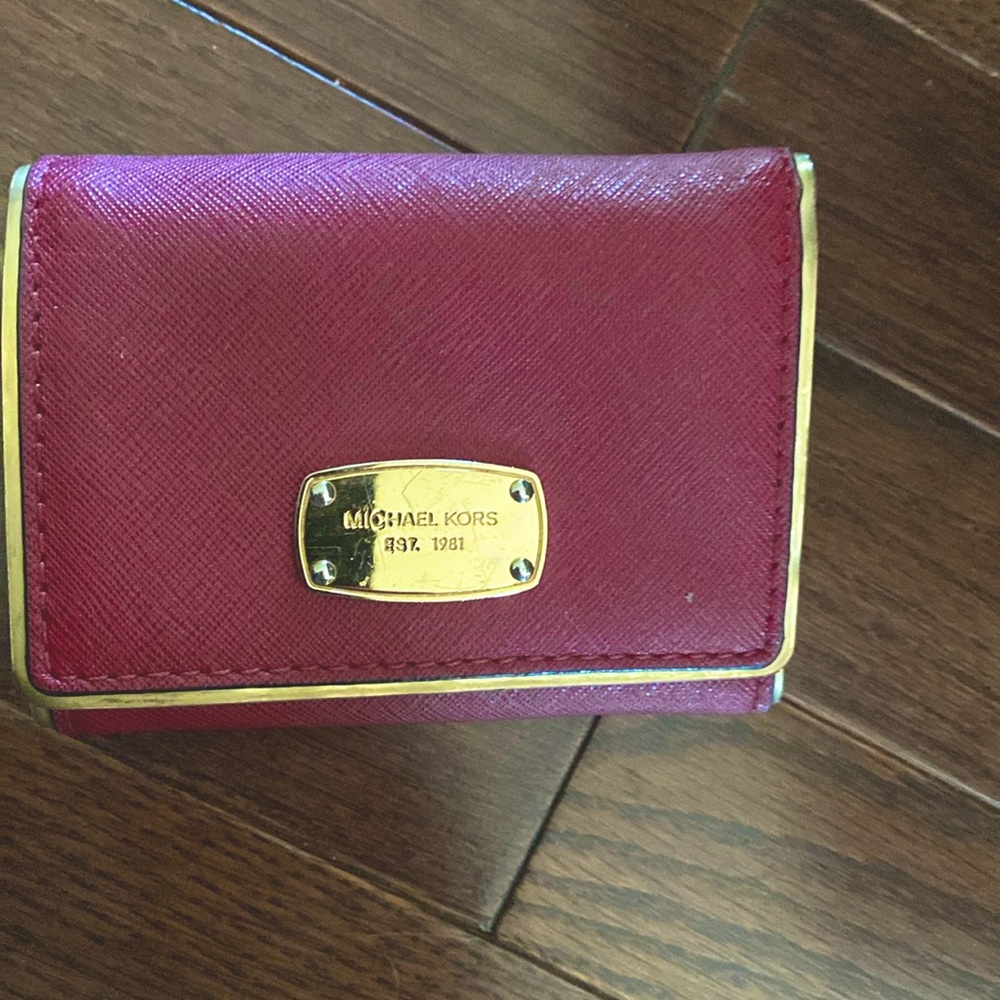 Michael Kors Tri Fold Leather Wallet